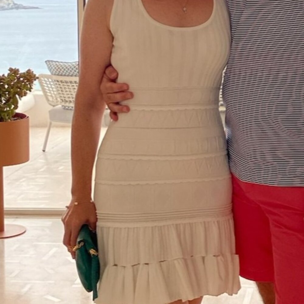 Milly Pepper Ruffle Minidress - Picture 2 of 5
